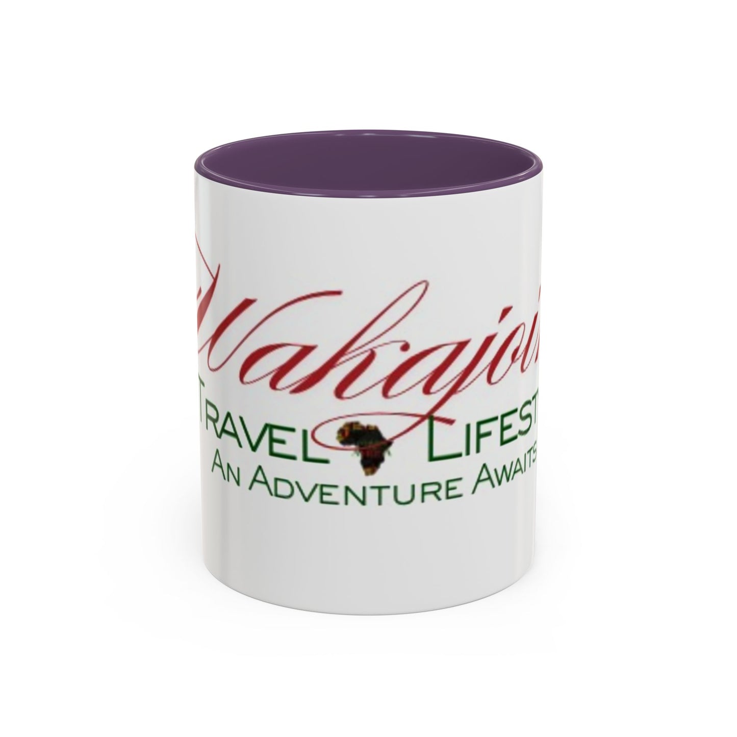 Adventurous Travel Coffee Mug - 11/15oz Accent Mug with 'Wakajoin' Design for Wanderlust Lovers