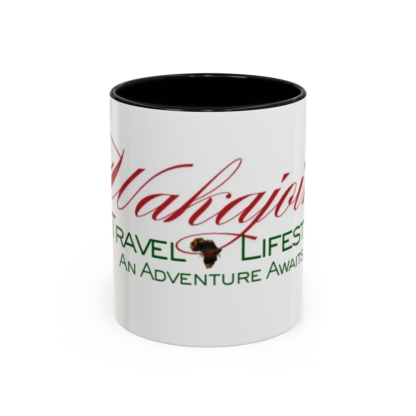 Adventurous Travel Coffee Mug - 11/15oz Accent Mug with 'Wakajoin' Design for Wanderlust Lovers