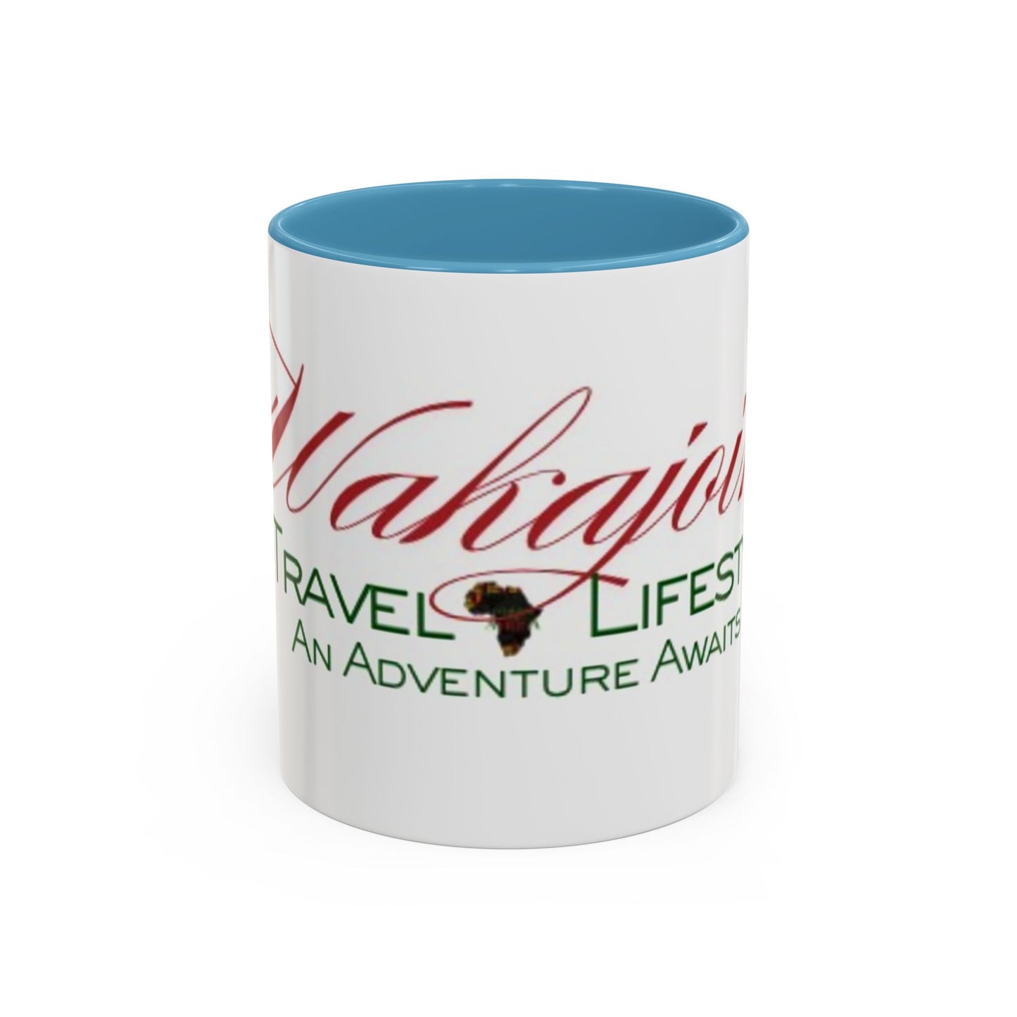 Adventurous Travel Coffee Mug - 11/15oz Accent Mug with 'Wakajoin' Design for Wanderlust Lovers