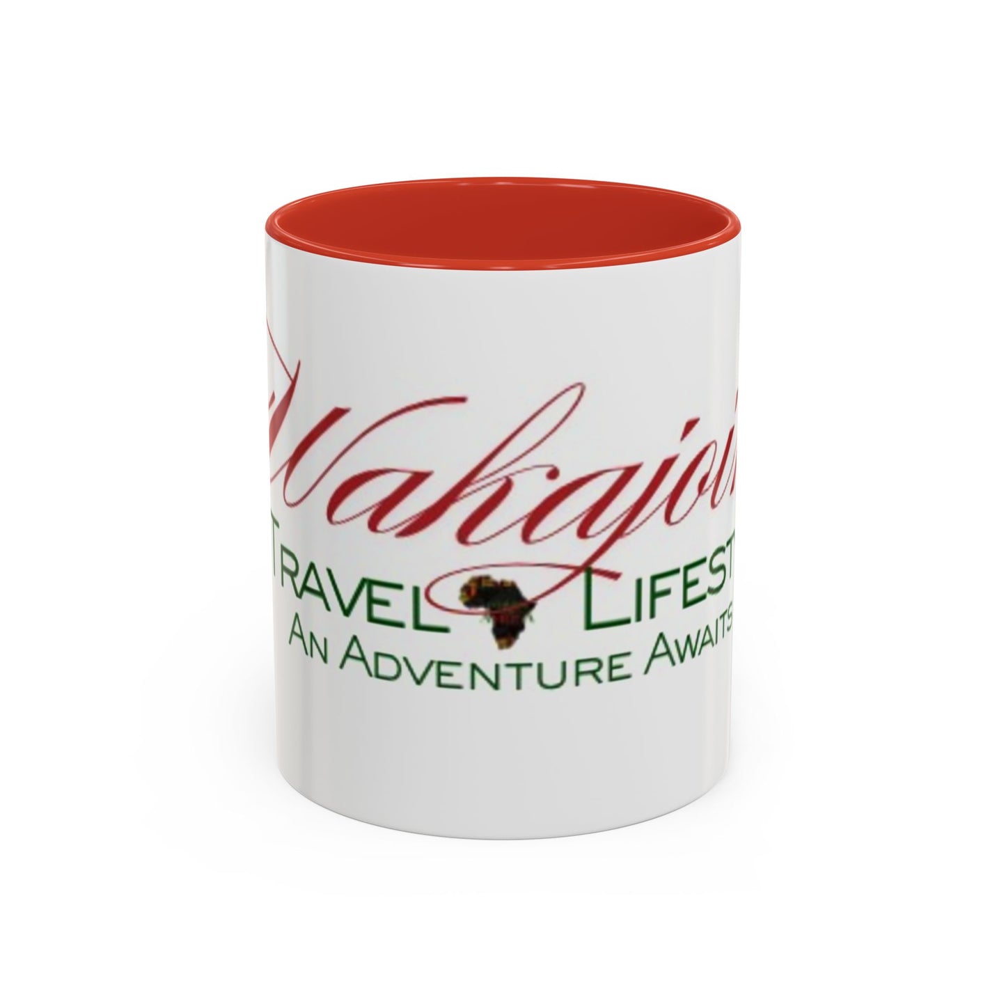 Adventurous Travel Coffee Mug - 11/15oz Accent Mug with 'Wakajoin' Design for Wanderlust Lovers