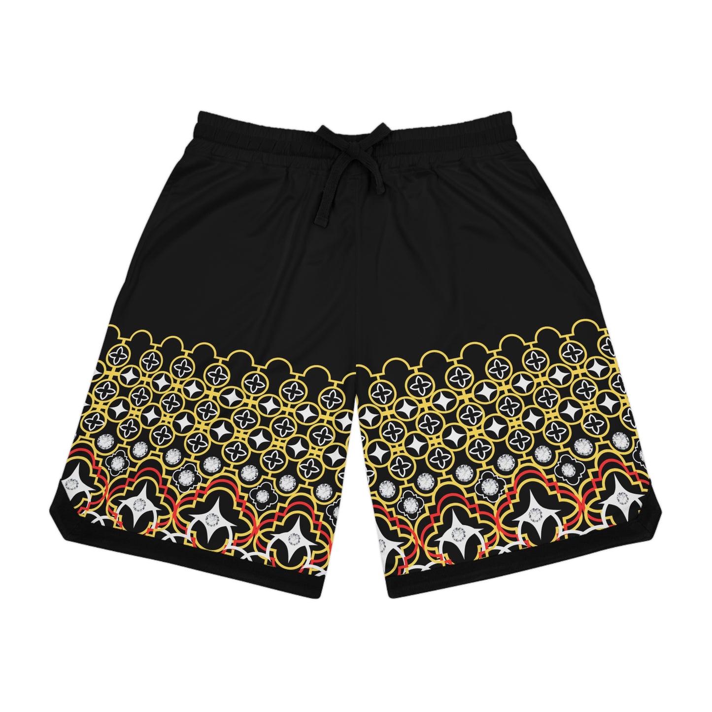 Basketball Shorts with Unique Pattern - Summer Sportswear