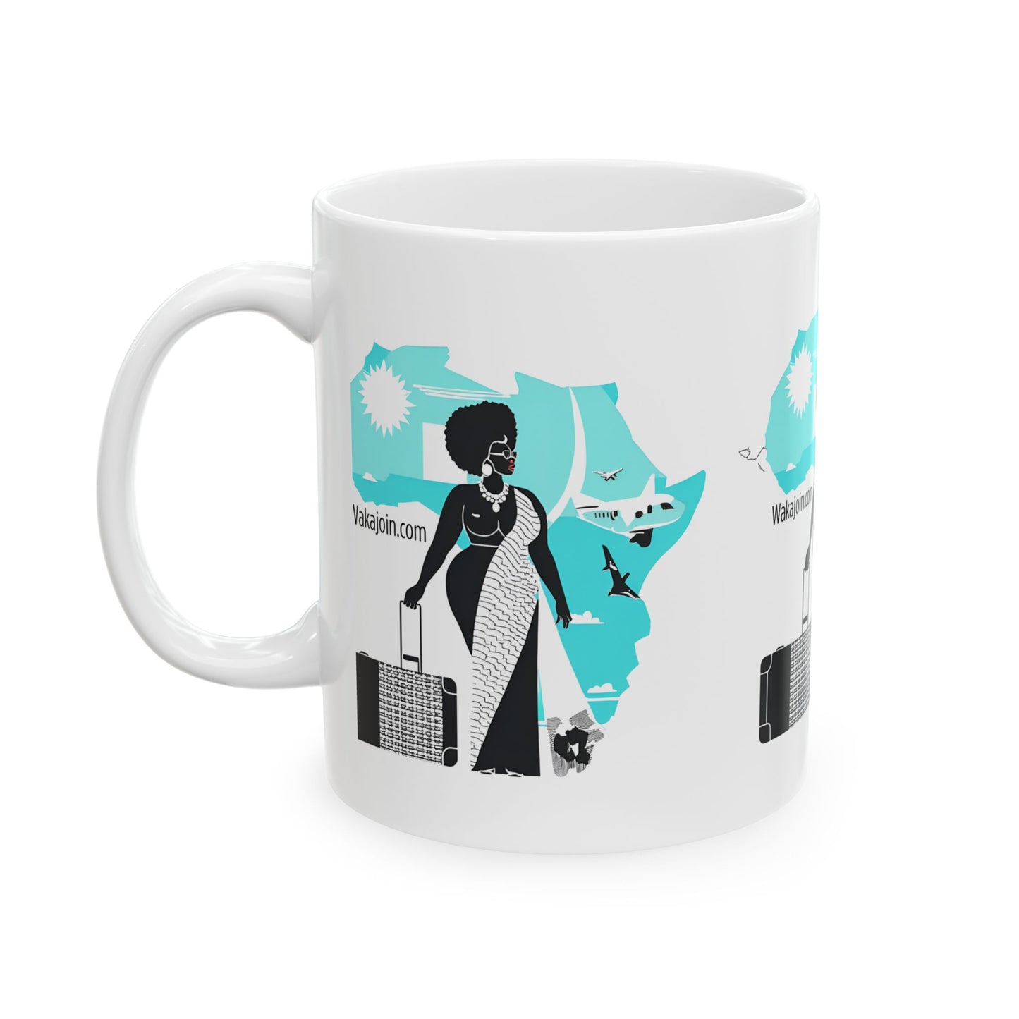 Africa Travel Ceramic Mug - 11oz & 15oz | Adventure Awaits