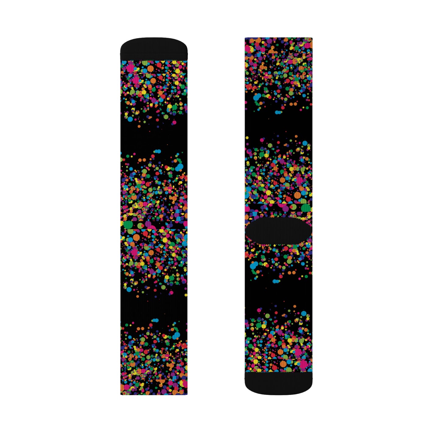 Vibrant Colorful Pattern Socks - Fun, Stylish, and Perfect for Everyday Wear
