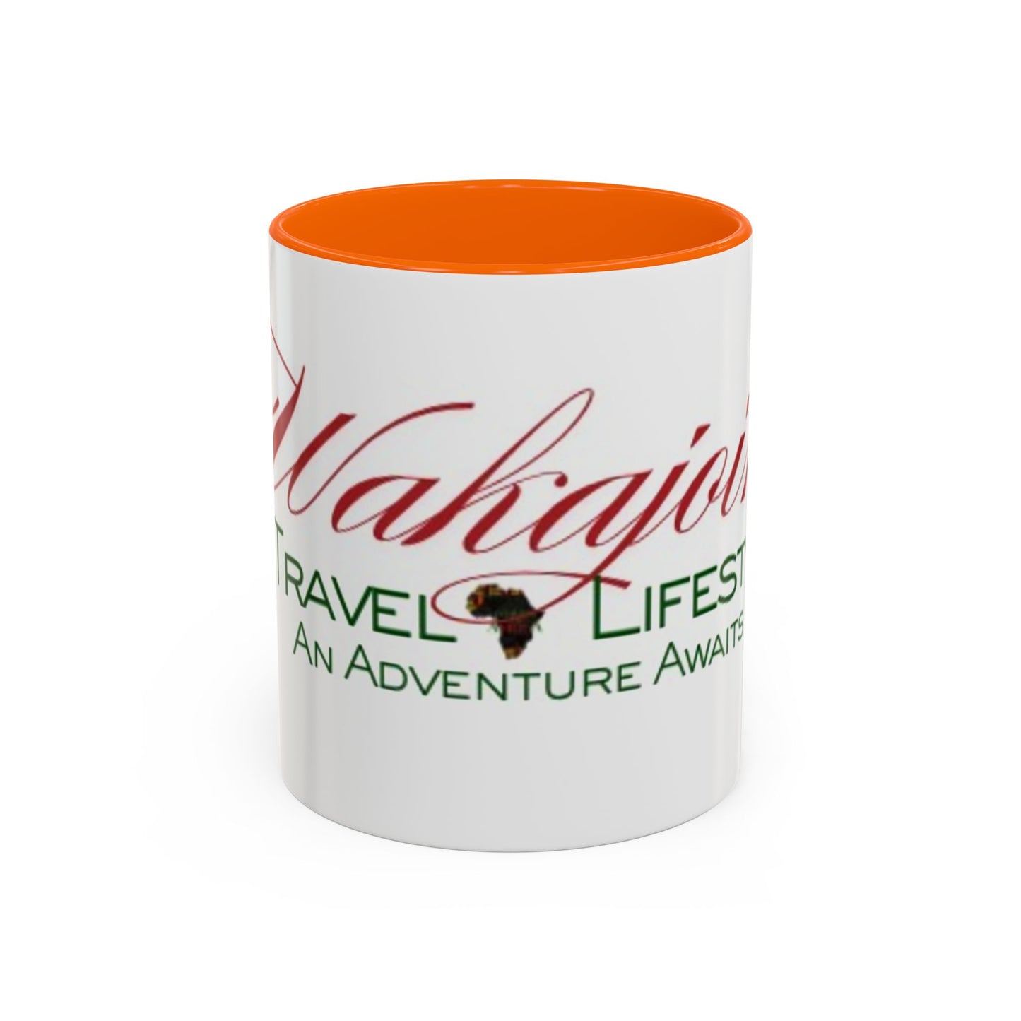 Adventurous Travel Coffee Mug - 11/15oz Accent Mug with 'Wakajoin' Design for Wanderlust Lovers