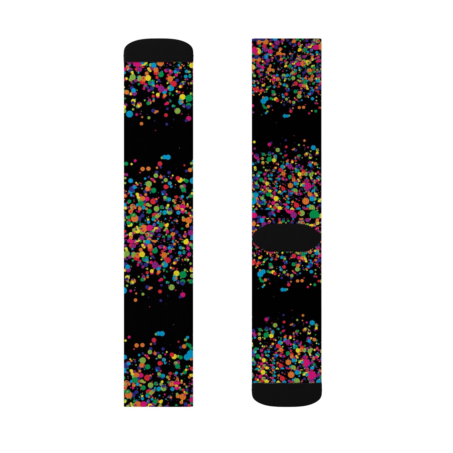Vibrant Colorful Pattern Socks - Fun, Stylish, and Perfect for Everyday Wear