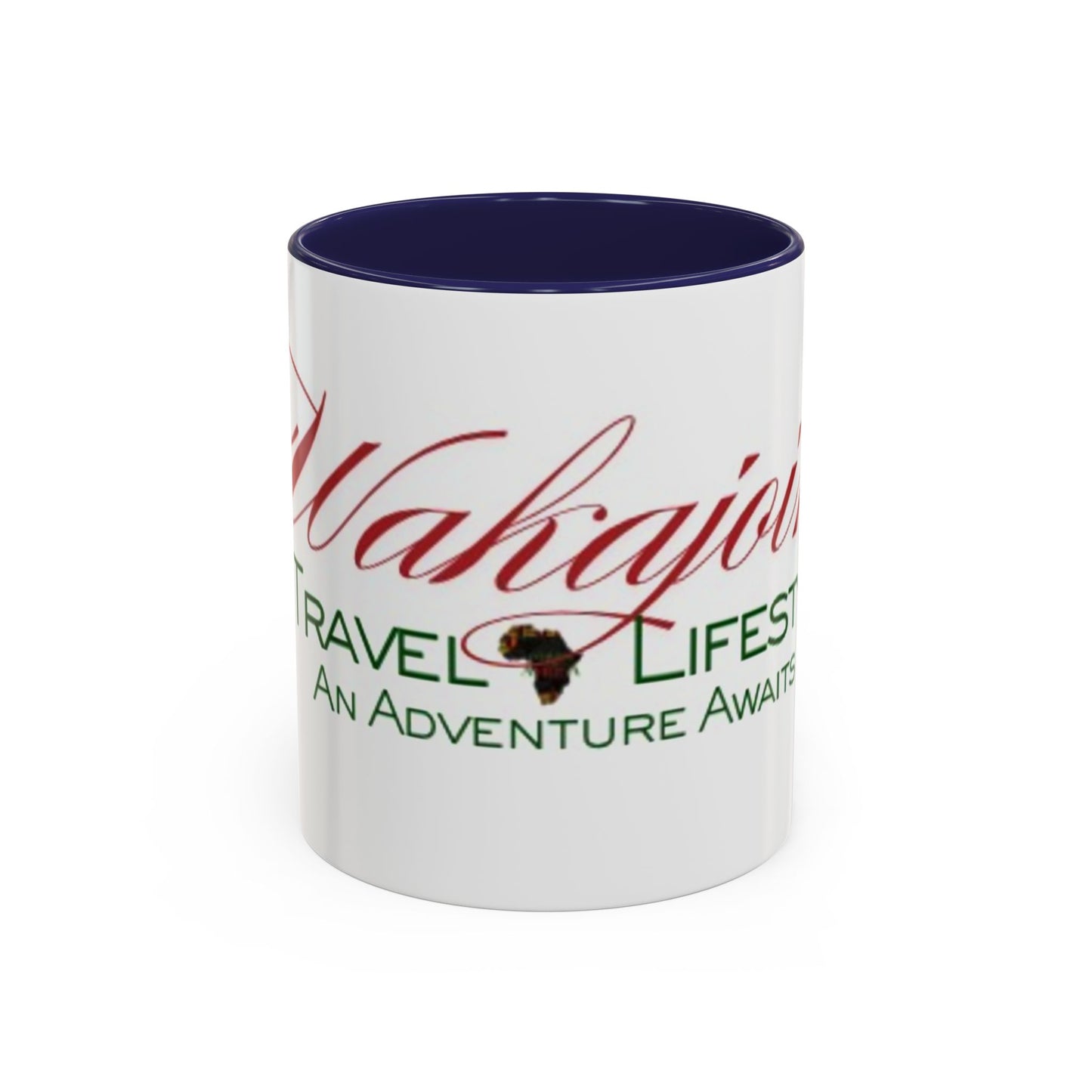 Adventurous Travel Coffee Mug - 11/15oz Accent Mug with 'Wakajoin' Design for Wanderlust Lovers