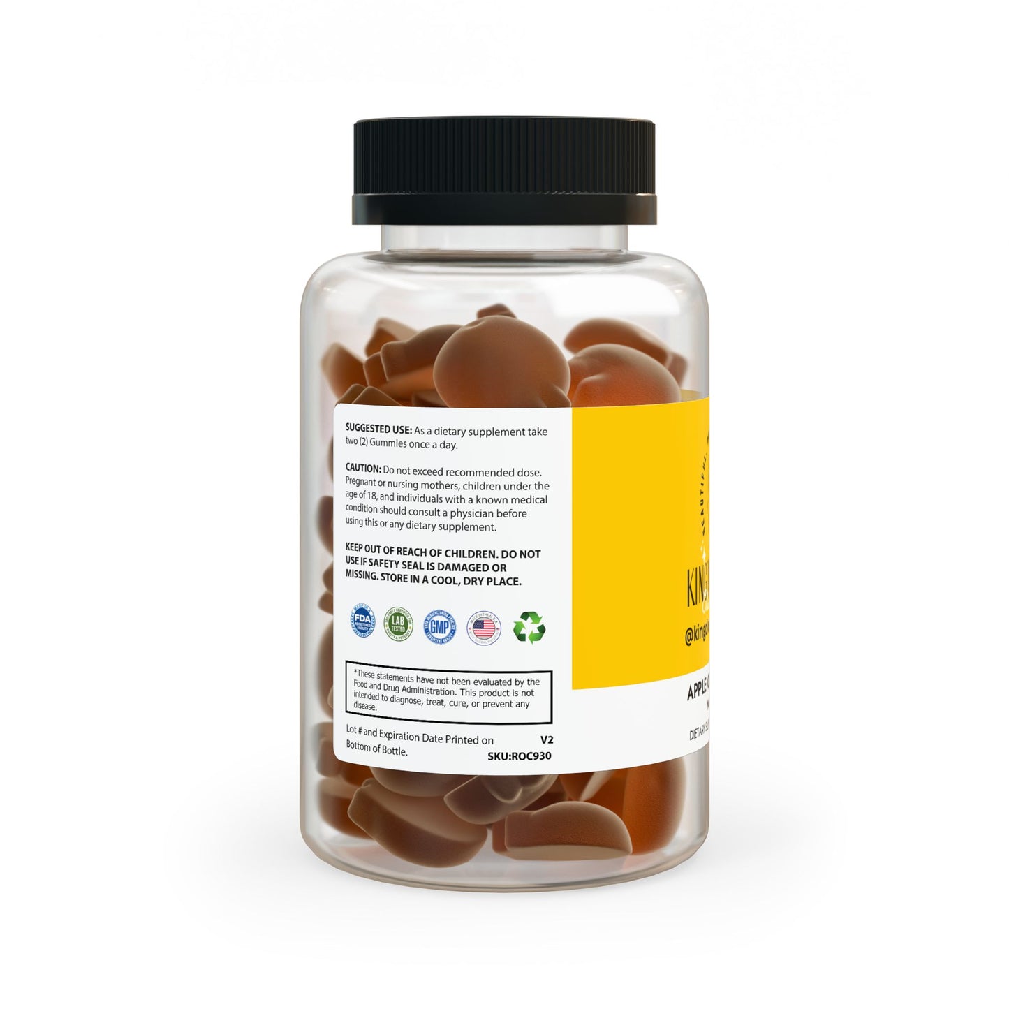 Apple Cider Vinegar Gummies (60 Gummies)
