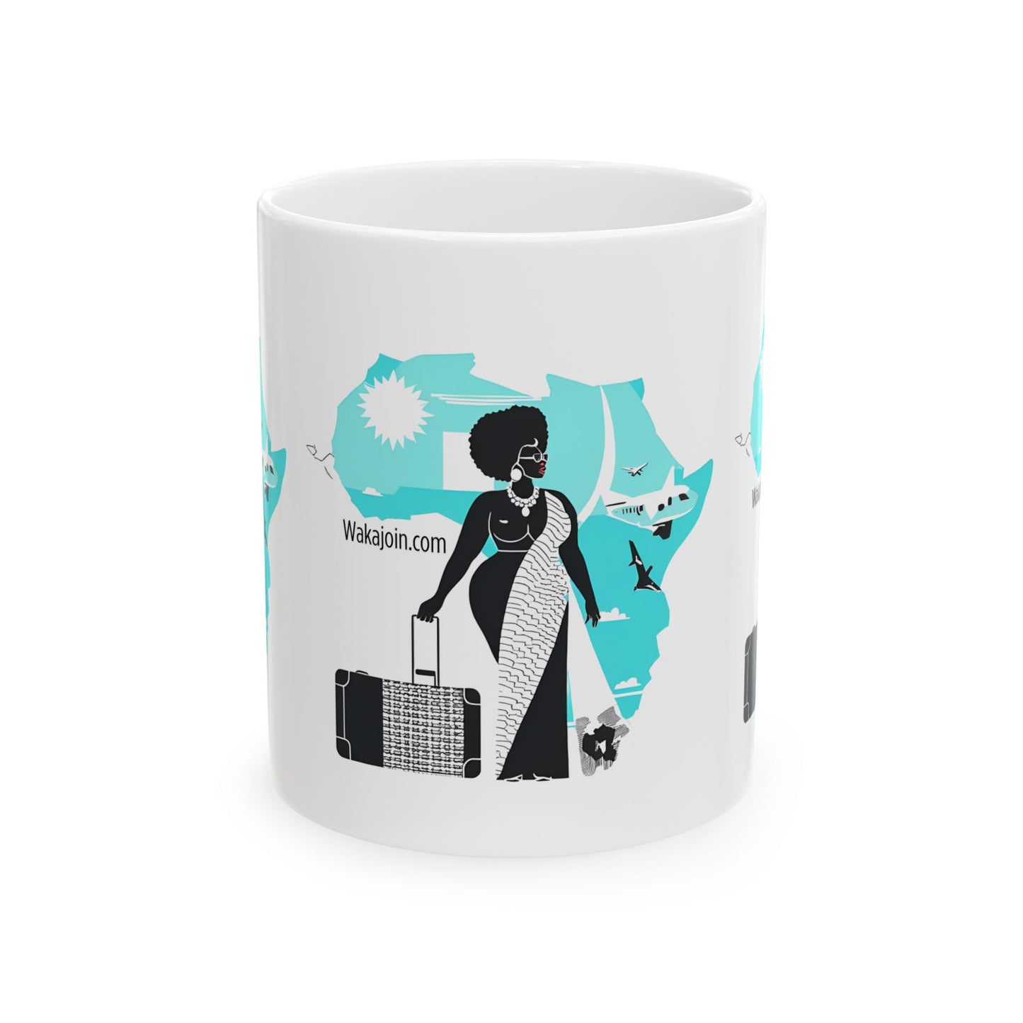Africa Travel Ceramic Mug - 11oz & 15oz | Adventure Awaits