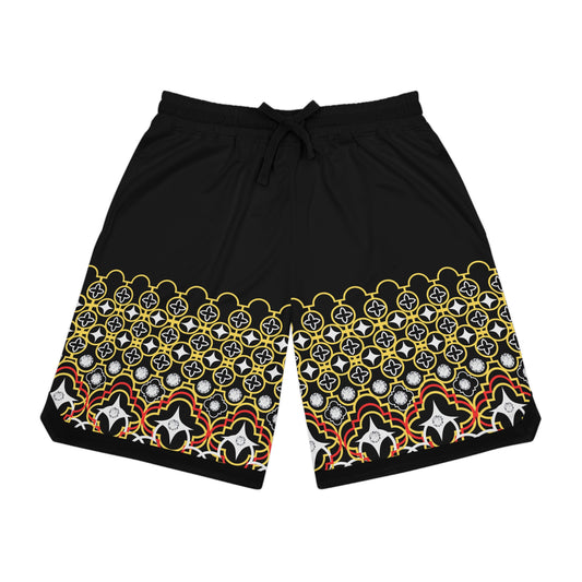 Basketball Shorts with Unique Pattern - Summer Sportswear