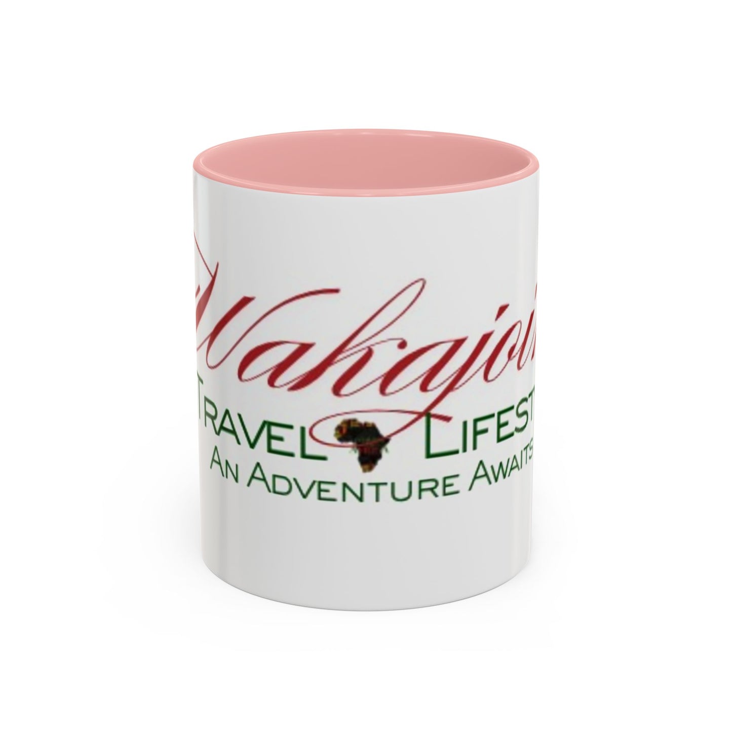 Adventurous Travel Coffee Mug - 11/15oz Accent Mug with 'Wakajoin' Design for Wanderlust Lovers