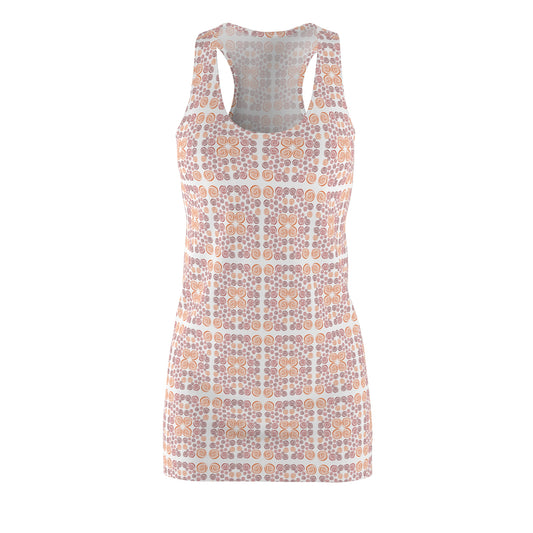 Bohemian Floral Racerback Dress for Women - Perfect for Summer and Festivals